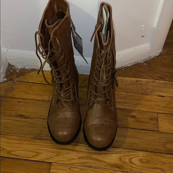 Brown Booties - Picture 1 of 4